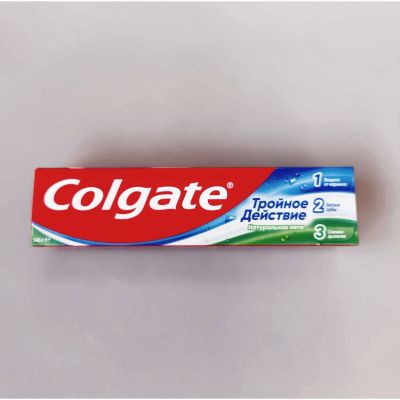 Зубная паста Colgate, 100 мл, трипл экшен