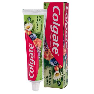 Зубная паста Colgate, 100 мл, лечебные травы