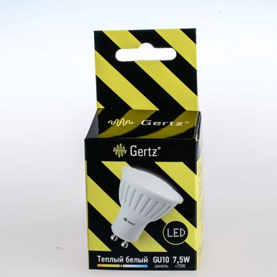 Лампа LED Gerts GU10 7.5W 3300K 650Lm 004774